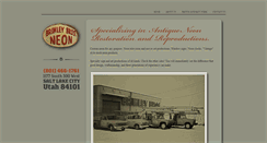 Desktop Screenshot of antiqueneon.com